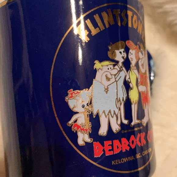 Flinstones Bedrock city vintage mug 8oz 1 cup - Picture 9 of 11